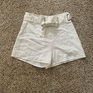 White Dress Shorts